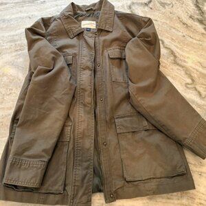 Universal Thread Women's Khaki and Green Coat